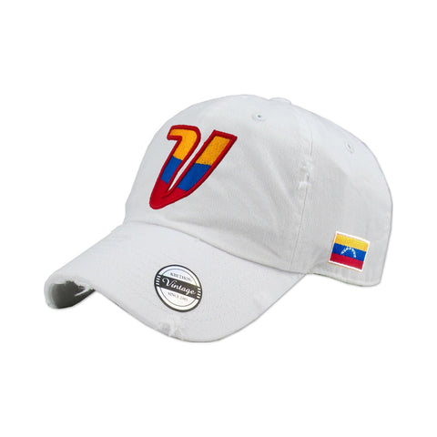 Venezuela Vintage Hats with V logo and flag