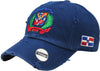 Vintage Adjustable Dominican Shield Hats_2_Navy_Hats
