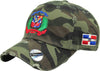 Vintage Adjustable Dominican Shield Hats_White_Full_Color_Camo_Full_Color_Hats_1