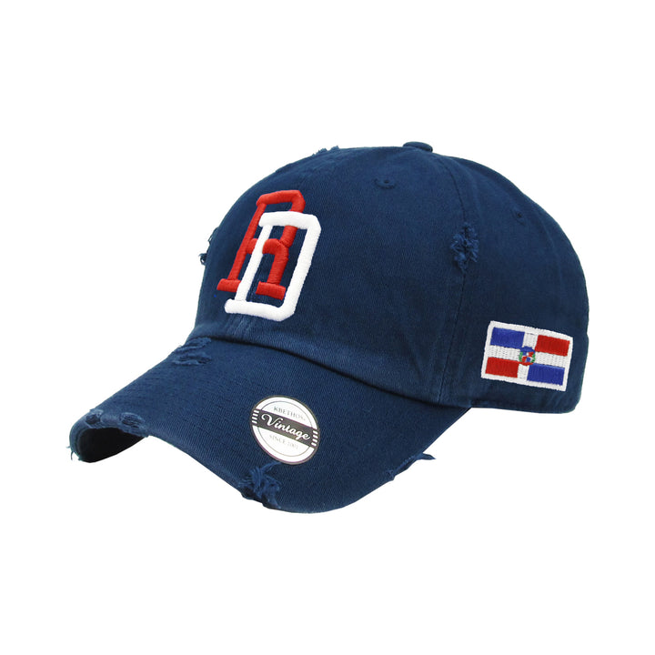 Vintage Adjustable Dominican Embroidered Cap - peligrosportsnyc