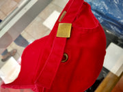 De lo mio embroidered  Logo Vintage Hat (Red/Full Color)