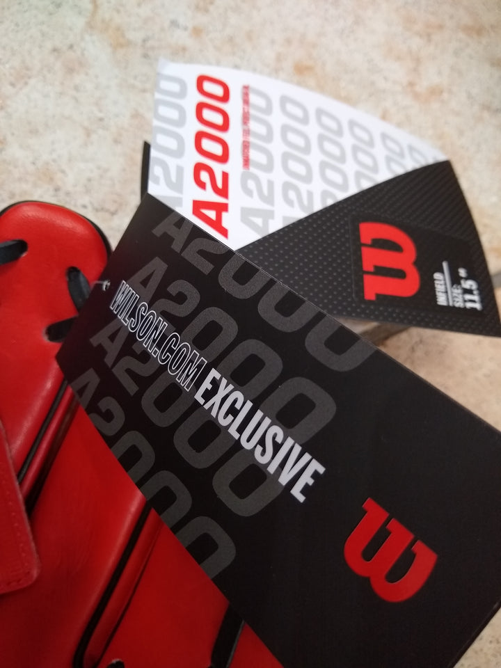 WILSON A2000 Baseball RHT Infield Glove Series - Exclusive Edition