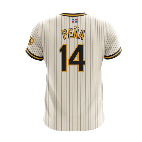 Dominican Baseball Team - Aguilas - Hall of Fame Jersey "PEÑA"