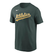 Nike Men's Oakland Athletics Green T-Shirt