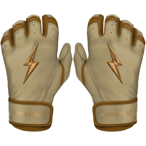 PREMIUM PRO GOLD Series Short Cuff Batting Gloves