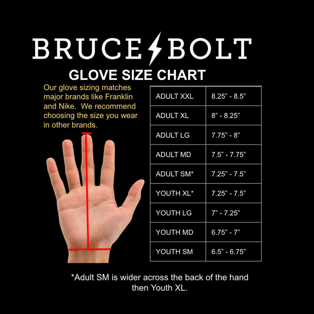 PREMIUM PRO GOLD Series Short Cuff Batting Gloves