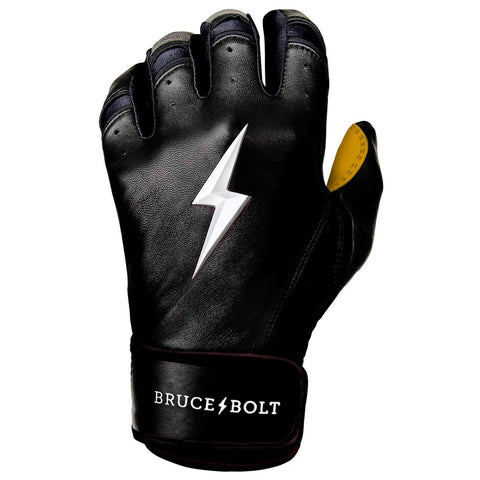 Bruce Bolt Adult Premium Pro Long Cuff Pair of Batting Gloves