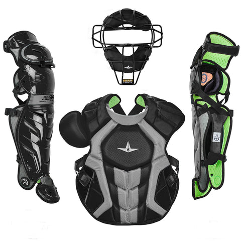 All-Star System 7 Axis CKCCPRO1XTM Adult Baseball Professional Level Catcher's Gear Set w/ Traditional Mask