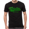 Estrellas Orientales black letter-green-border T-Shirts
