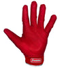 Franklin Adult Power Strap Red/Chrome Batting Gloves