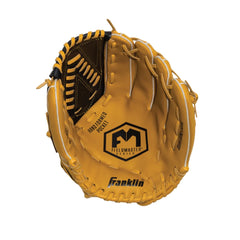 Franklin Right-handed Baseball Glove, 13" -  Black/Tan 22601