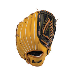 Franklin Right-handed Baseball Glove, 13" -  Black/Tan 22601