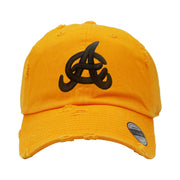 Aguilas Cibaeñas Embroidered Vintage Yellow/Black Hat