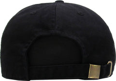 Estrellas Orientales EO logo Embroidered Vintage Black Hat