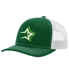 Dominican Baseball Team Caps – Estrellas Orientales – Green/white Hat Embroidered Logo