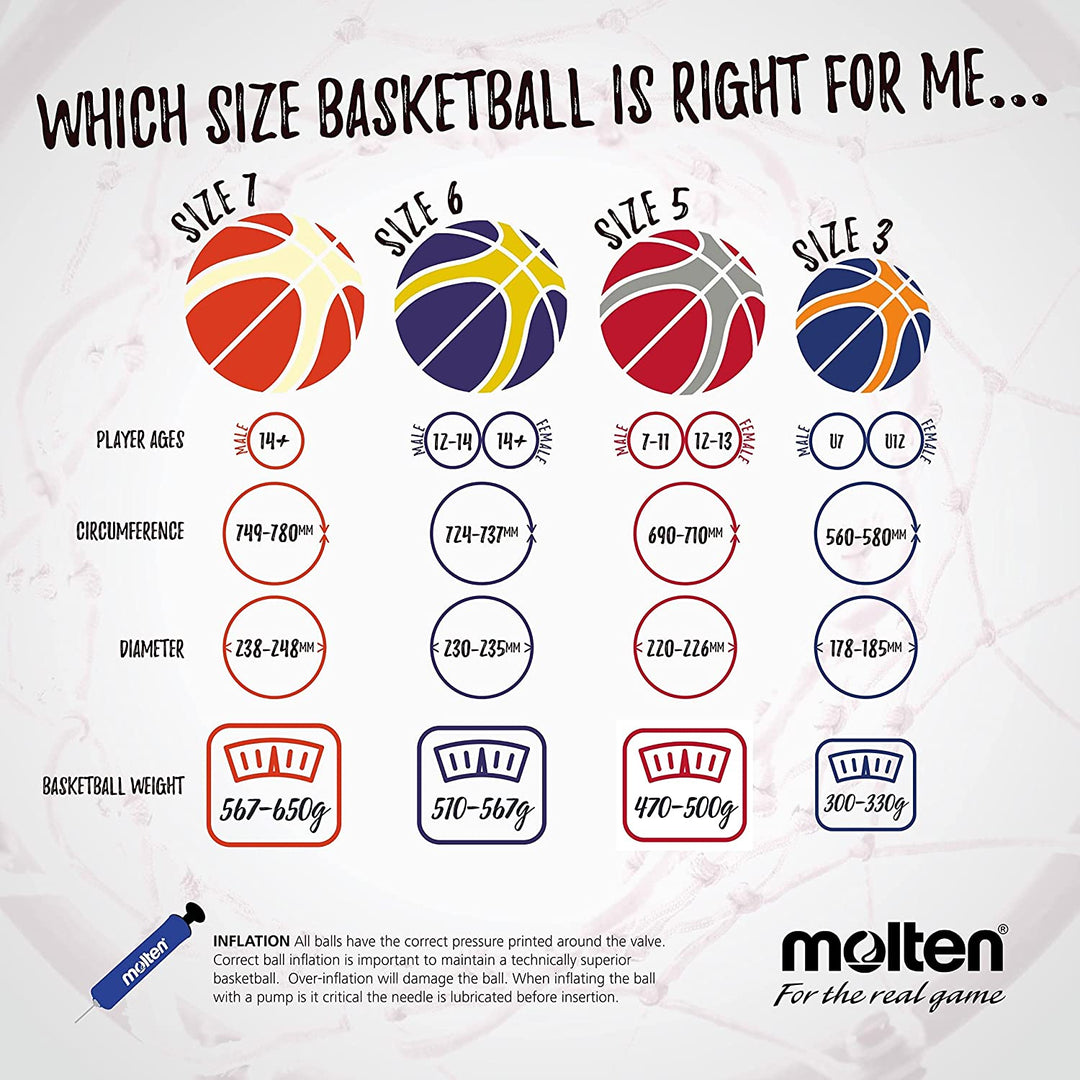 Molten FIBA BG5000 Indoor Leather Basketball