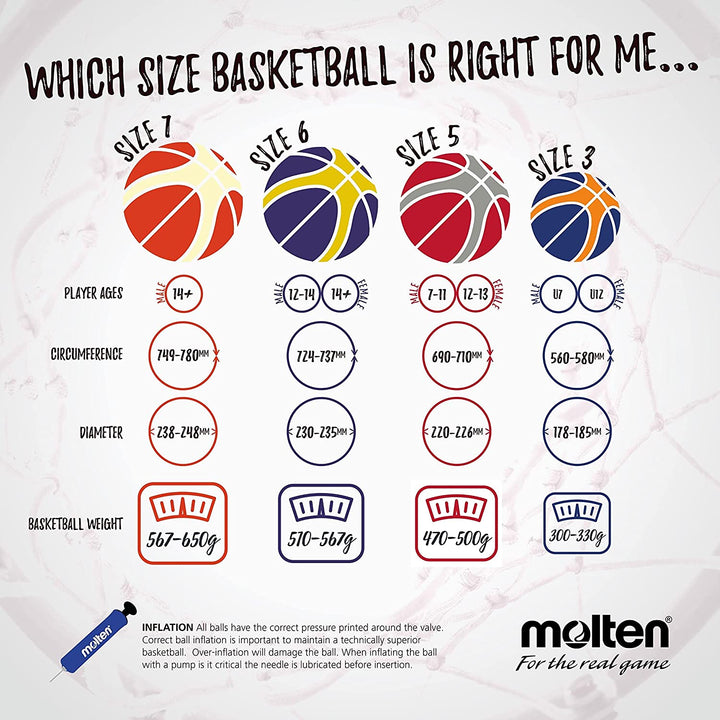 Molten FIBA BG5000 Indoor Leather Basketball