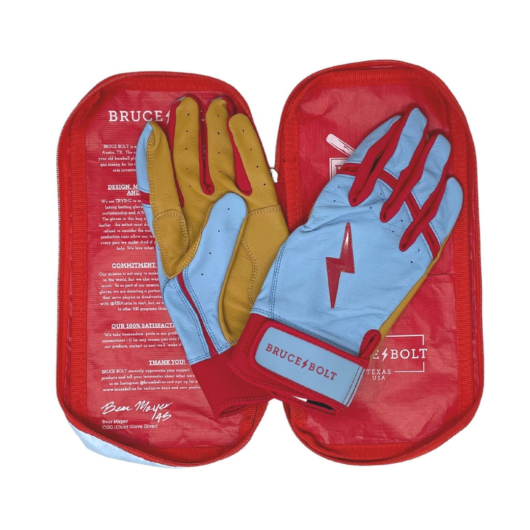 PREMIUM PRO BADER Series Short Cuff Batting Gloves