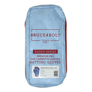 PREMIUM PRO BADER Series Short Cuff Batting Gloves-BABY BLUE