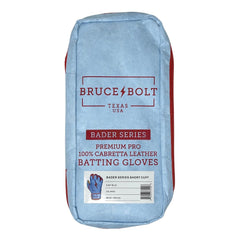 PREMIUM PRO BADER Series Short Cuff Batting Gloves-BABY BLUE
