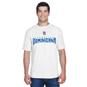 UltraClub Men's Cool & Dry Sport Republica Dominicana T-Shirt