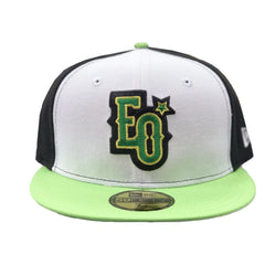 New Era Estrellas Orientales 59Fifty Black/White/Green Hats