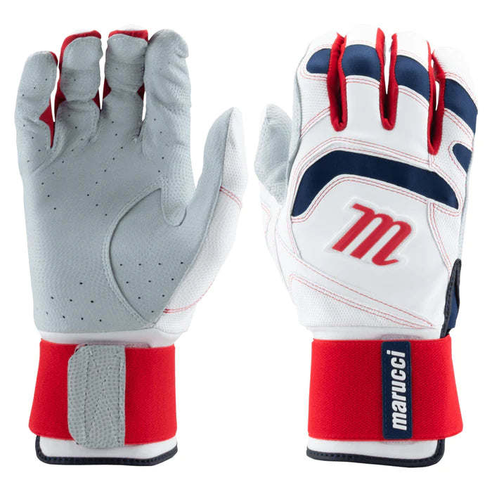 Marucci Signature series adult full Wrap Batting Gloves  - MBGSGN3FW